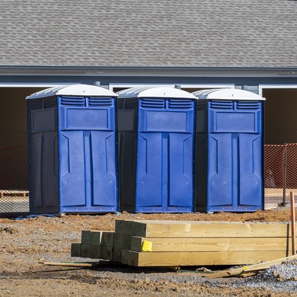 do you offer hand sanitizer dispensers inside the porta potties in Schroon NY